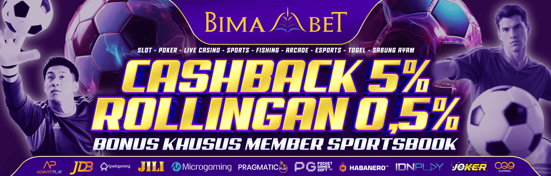 BIMABET Casino Online - Bonus New Member 100% untuk Pemain Baru